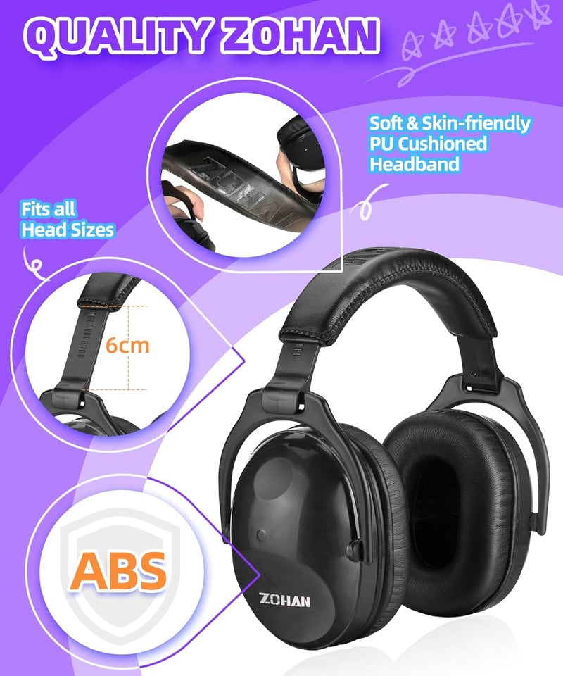 Zohan 030 Kids Noise Cancelling Headphones for Autism Kids Ear Protection - Image 3